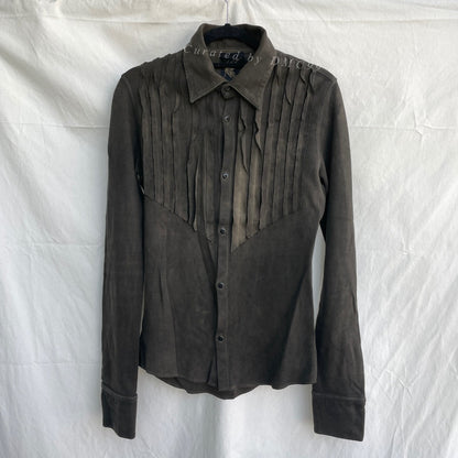 Kiryuyrik Distressed Long-Sleeve Rock Shirt