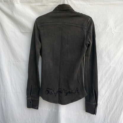 Kiryuyrik Distressed Long-Sleeve Rock Shirt