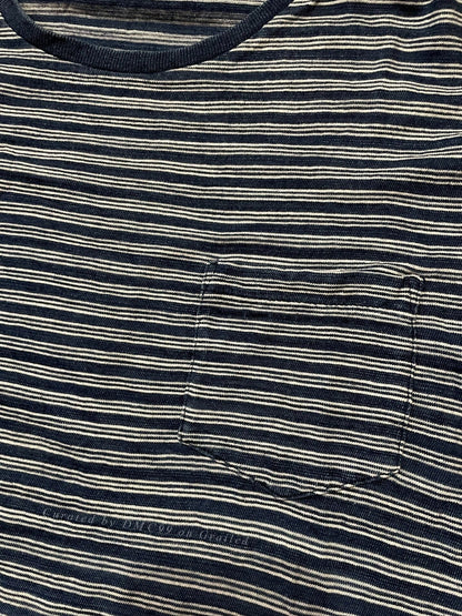 RRL Stripe Pocket Short Sleeve T-shirt S