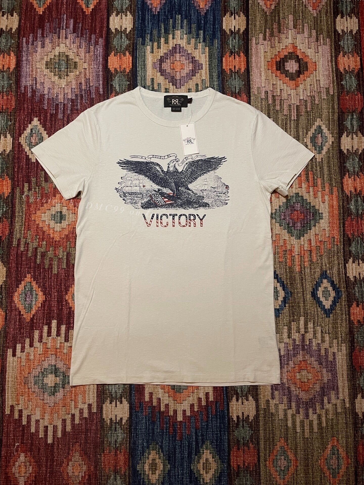 RRL Vintage Eagle Print T-Shirt