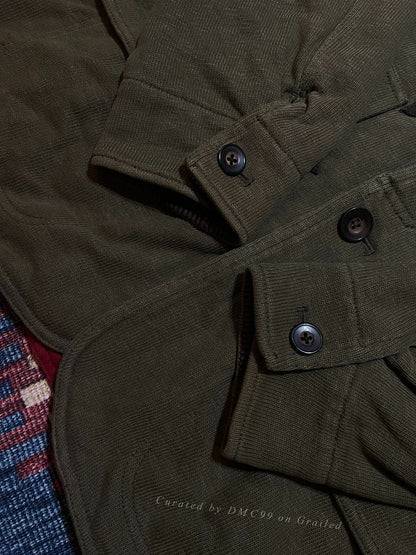 RALPH LAUREN Knit Multi-Pocket Hunting Jacket L