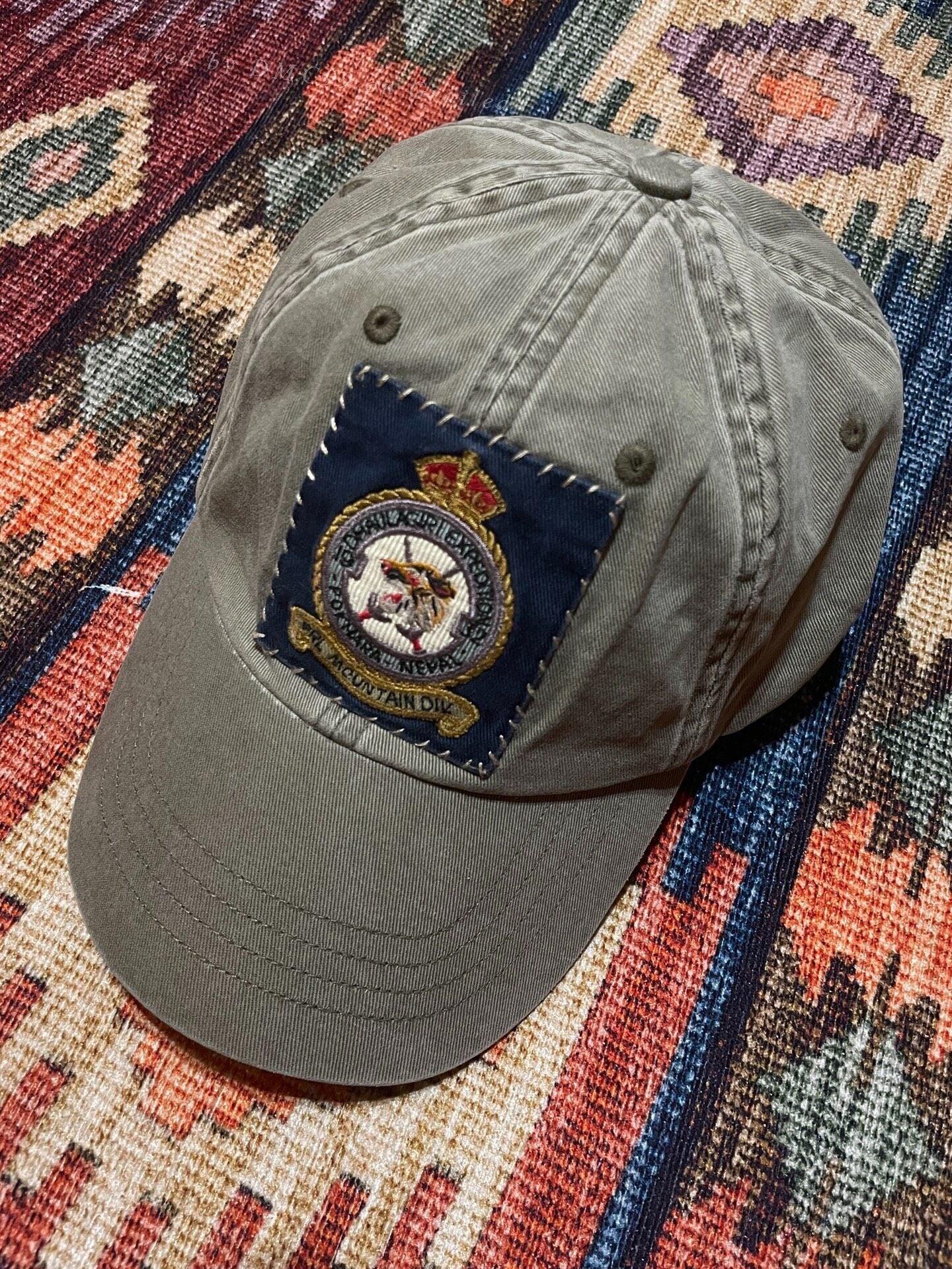 POLO RALPH LAUREN Fishing Embroidery Cap