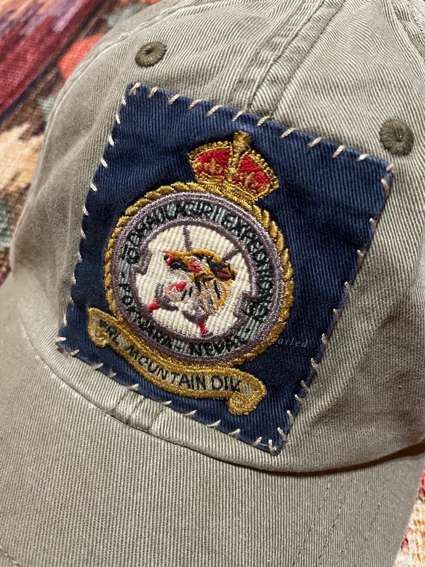 POLO RALPH LAUREN Fishing Embroidery Cap