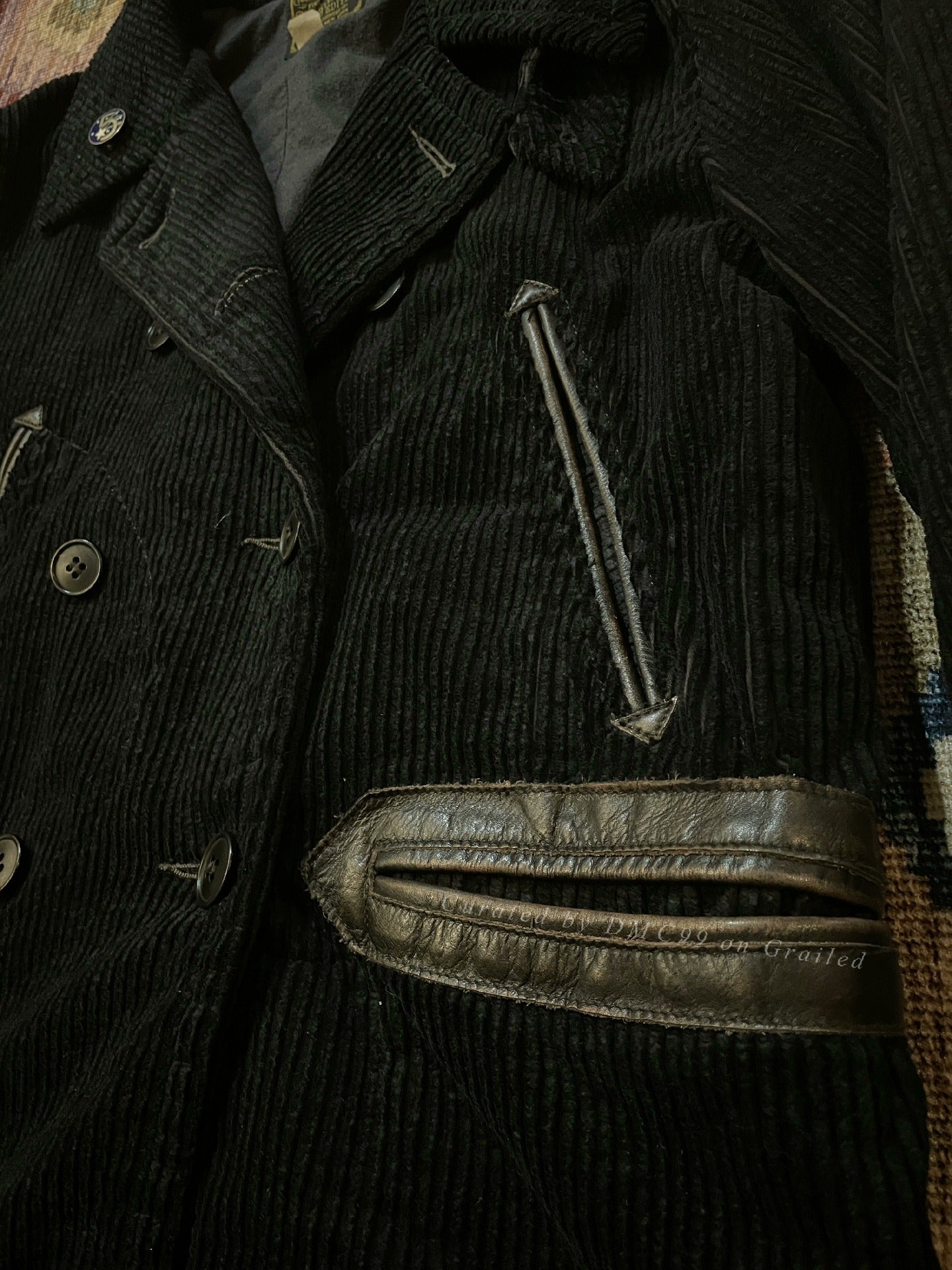 RRL Double RL 2019 Limited Indigo Corduroy 740 Naval Coat