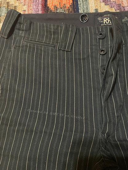 RRL Rare Depp Washed Striped Cargo Pants