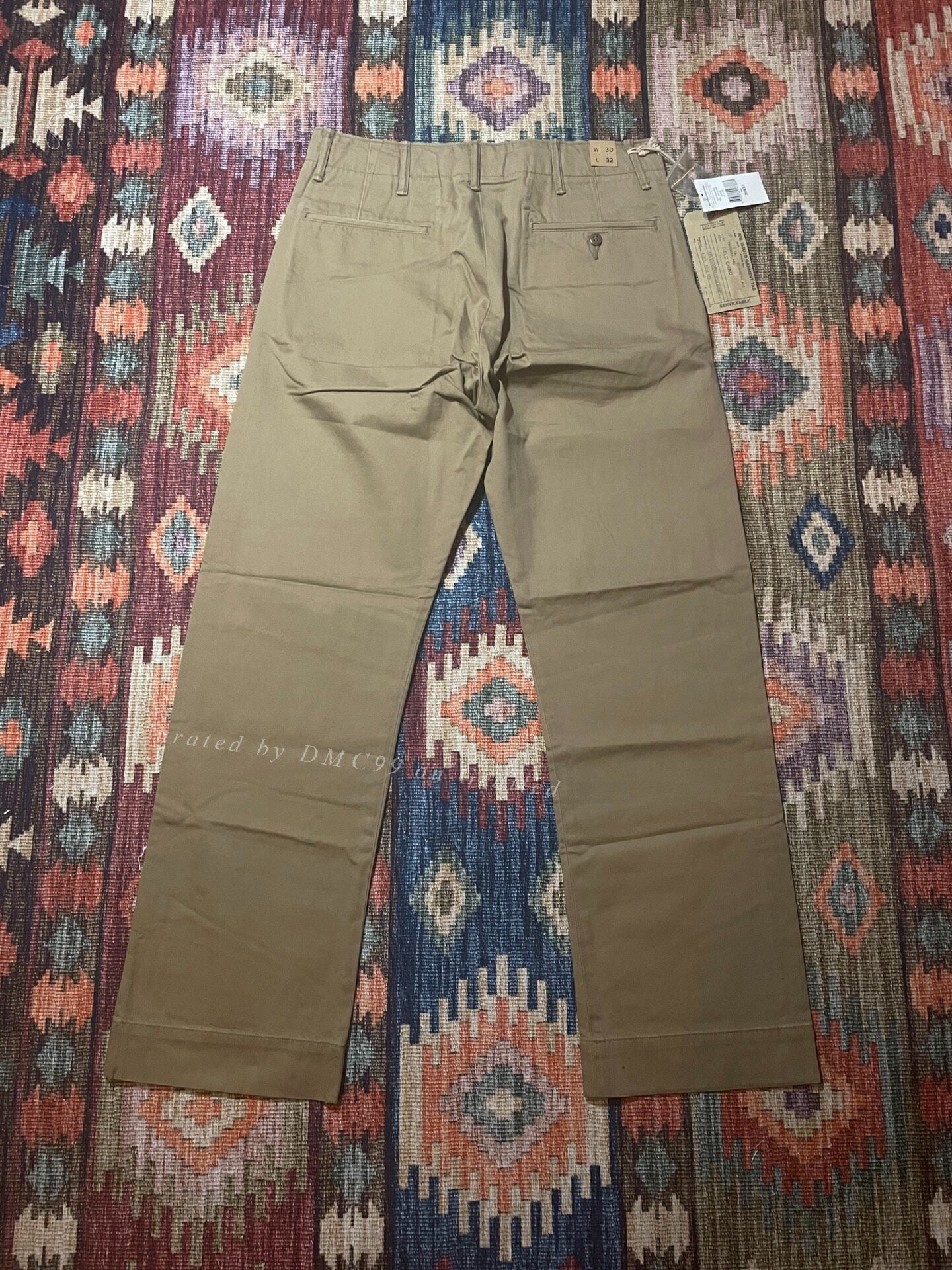 RRL Vintage Beige Officer Pants 30.32