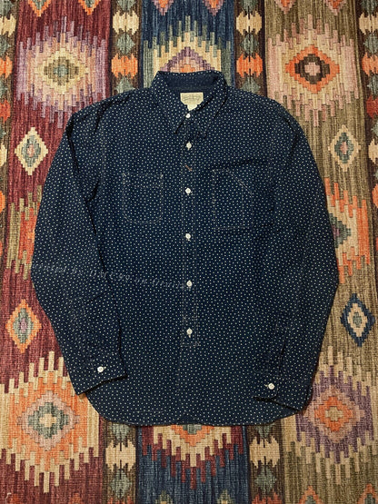 RRL Vintage Indigo Star Work Shirt