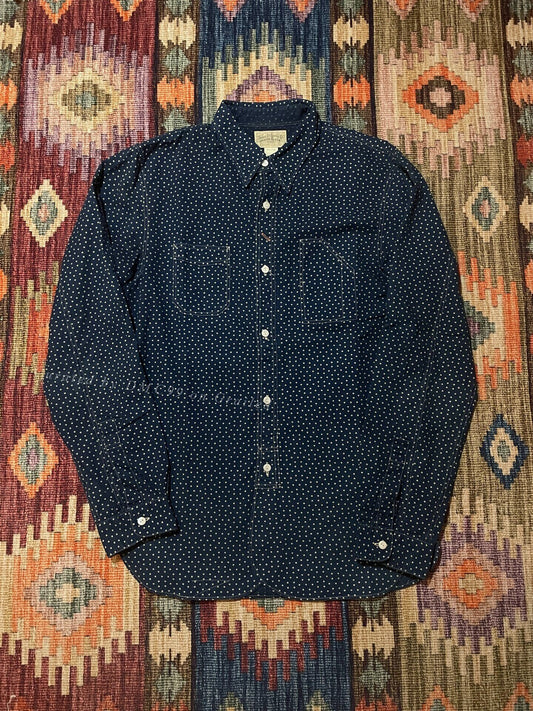 RRL Vintage Indigo Star Work Shirt