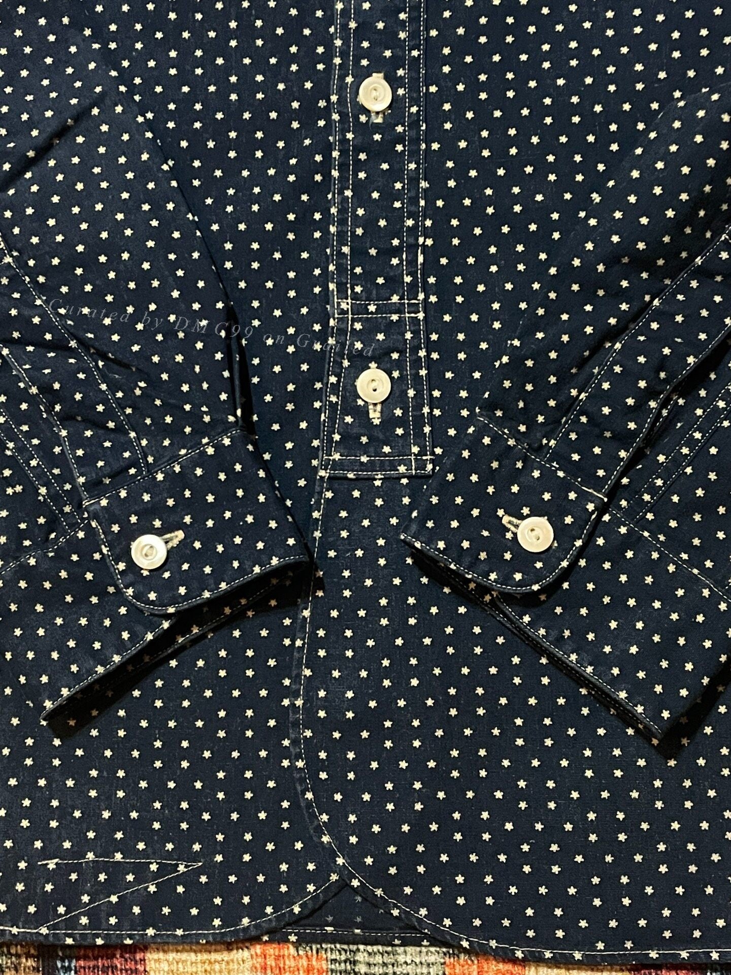 RRL Vintage Indigo Star Work Shirt