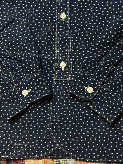 RRL Vintage Indigo Star Work Shirt