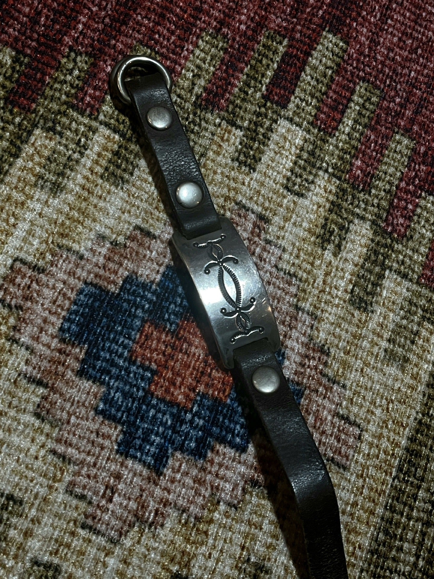 RRL Vintage Leather Bracelet