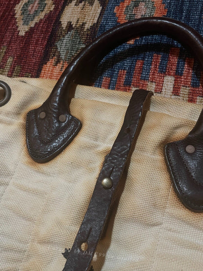 RRL Vintage Anchor Canvas Tote Bag