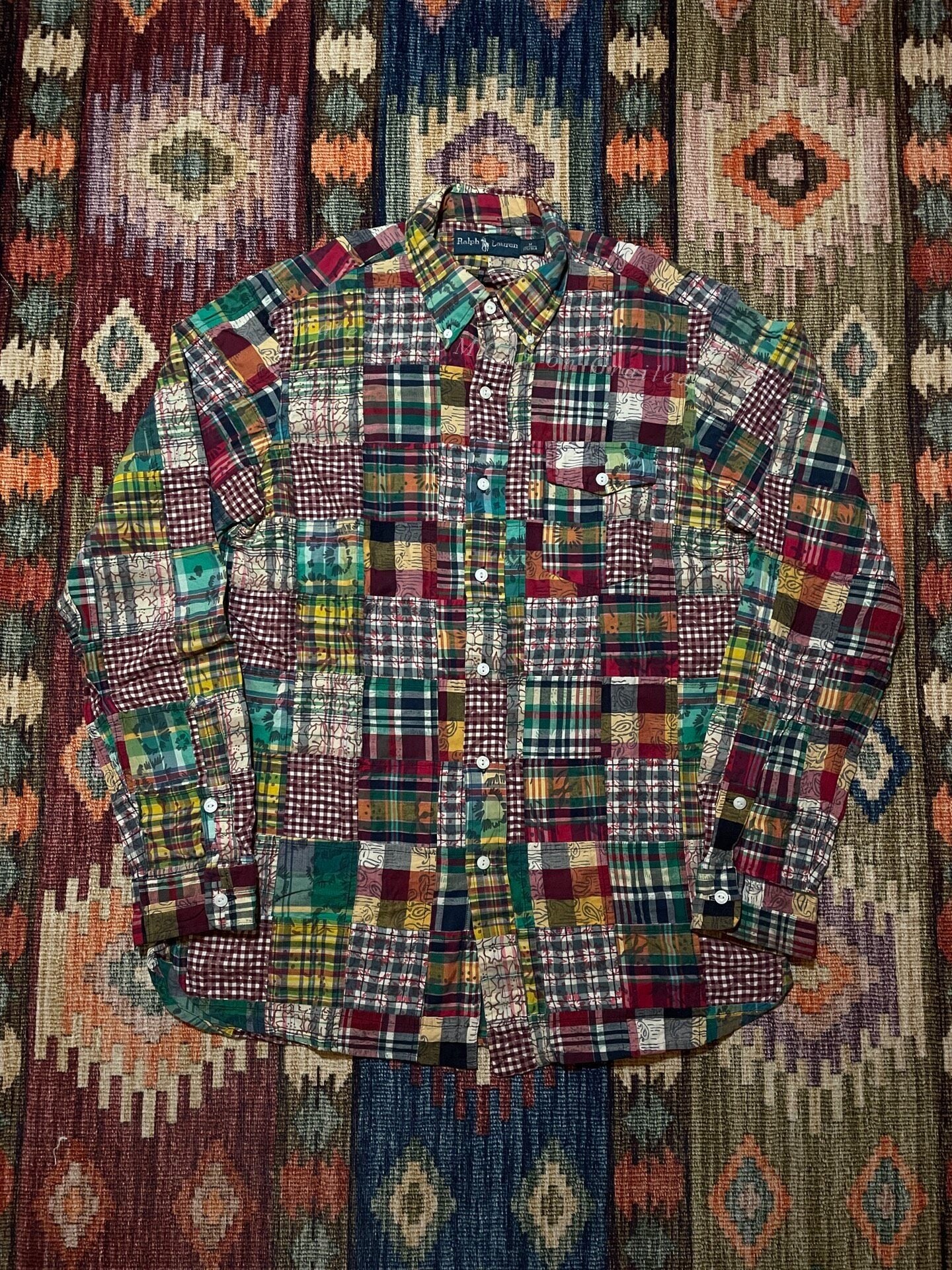 Ralph Lauren Vintage Patchwork Shirt