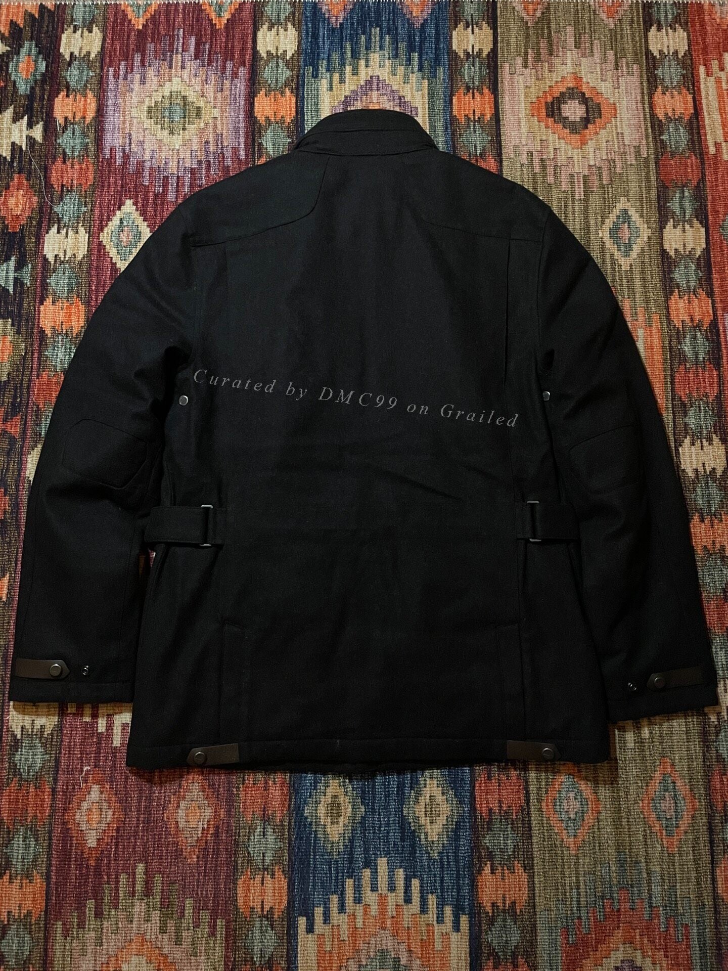 Ralph Lauren Black Label Wool Motorcycle Jacket