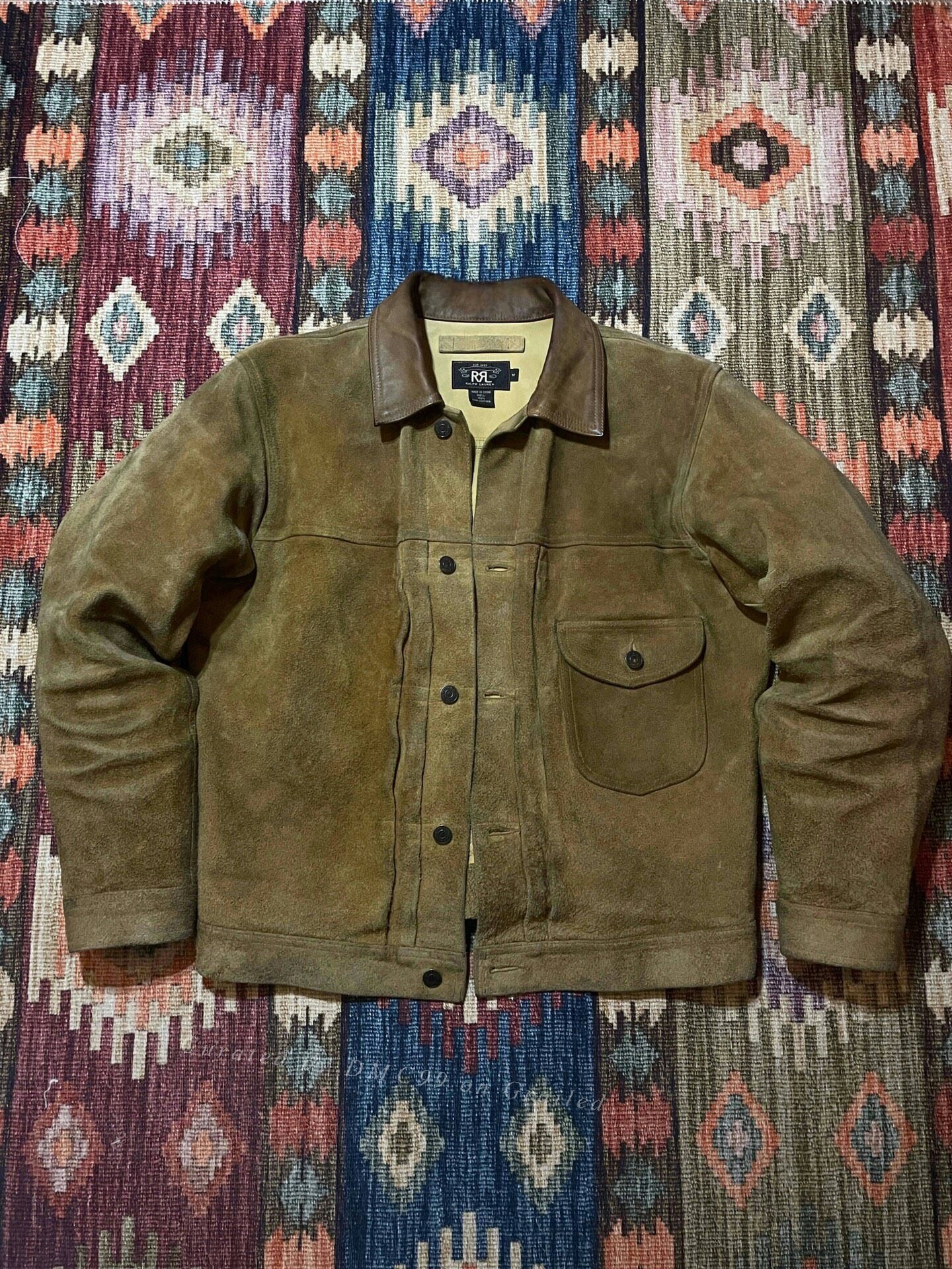 RRL Vintage Suede 506 Jacket M