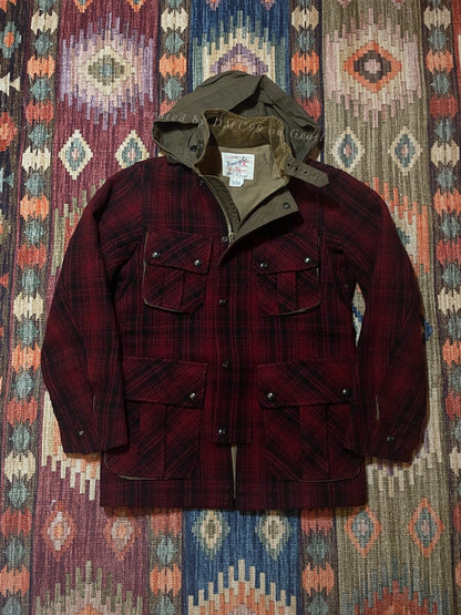 RRL Wool Check Hiking Hunting Coat