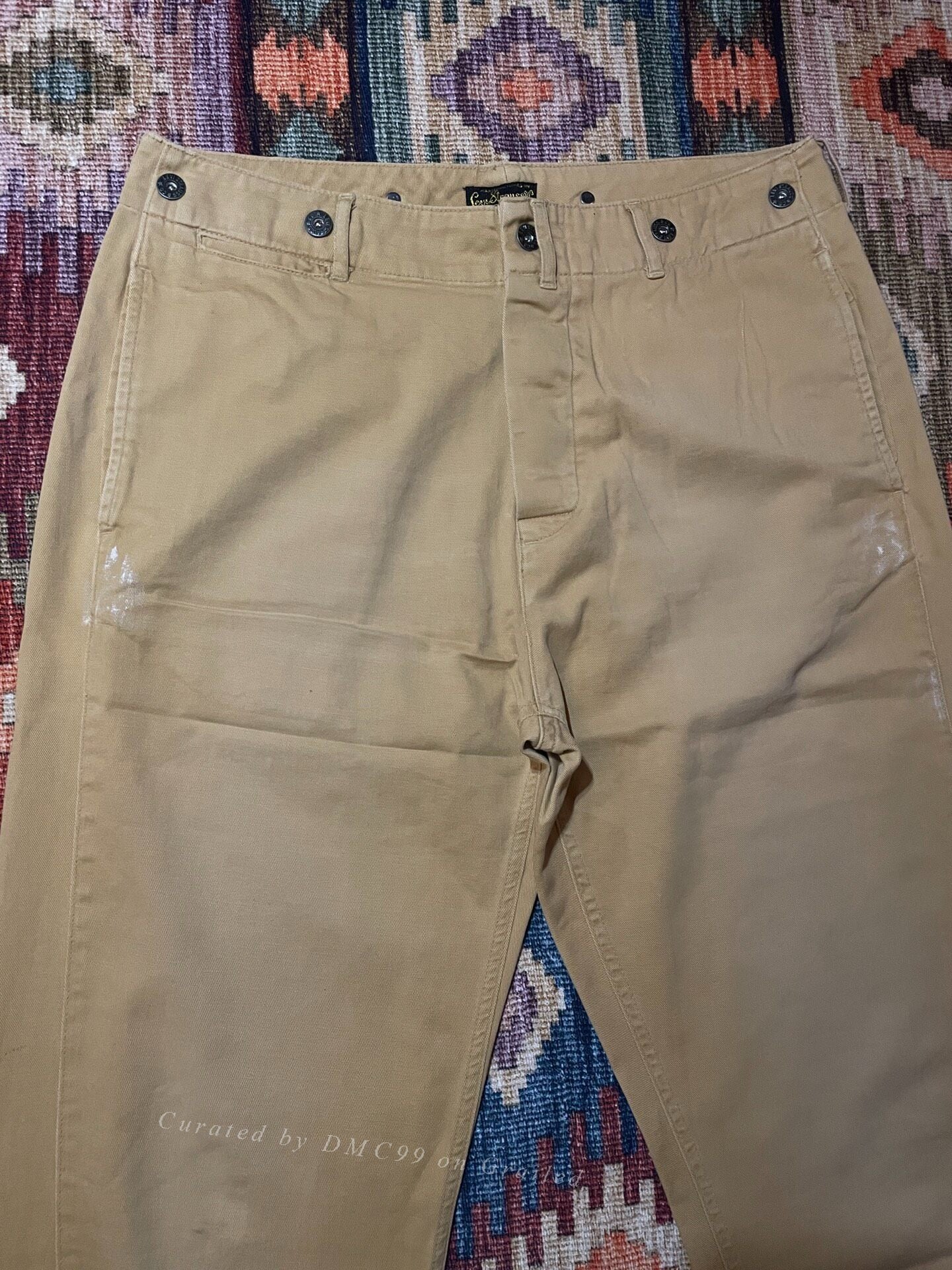 LVC Levi's Khaki Splatter Cargo Pants
