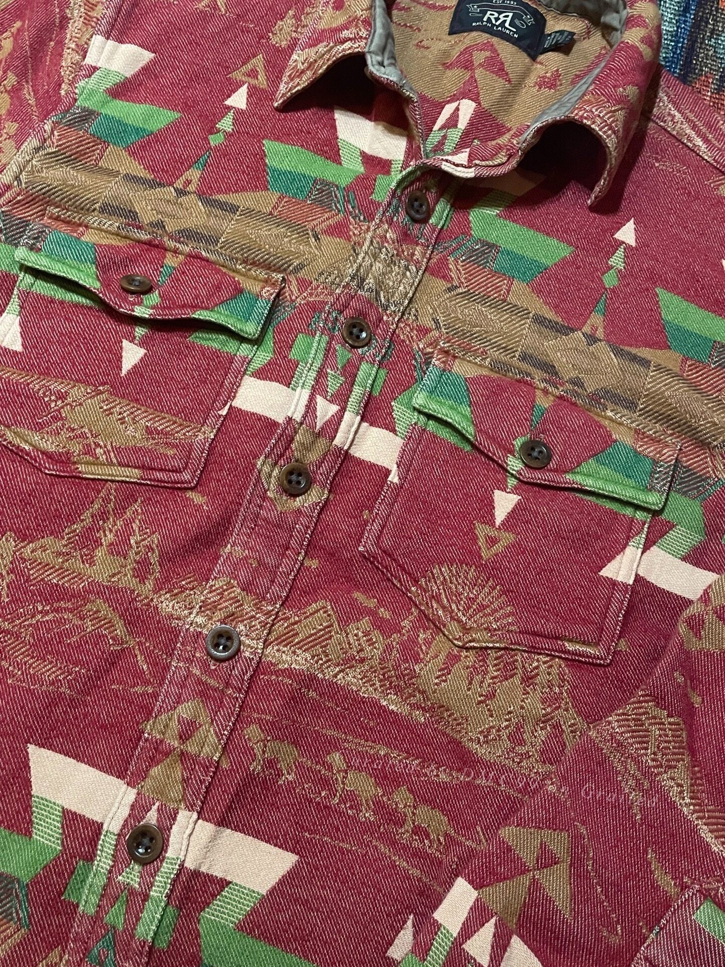 RRL Vintage Southwest Blanket Shirt
