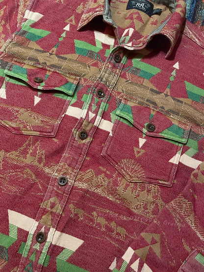 RRL Vintage Southwest Blanket Shirt