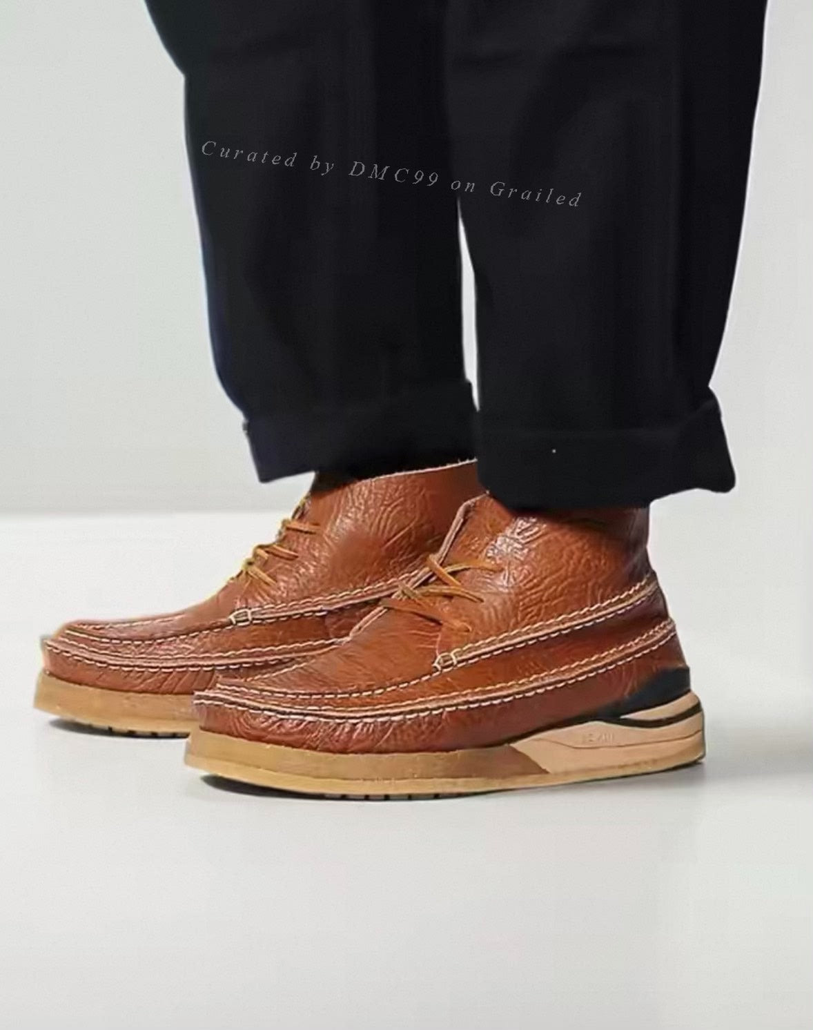 VISVIM 21AW CANOE MOC FOLK Boots
