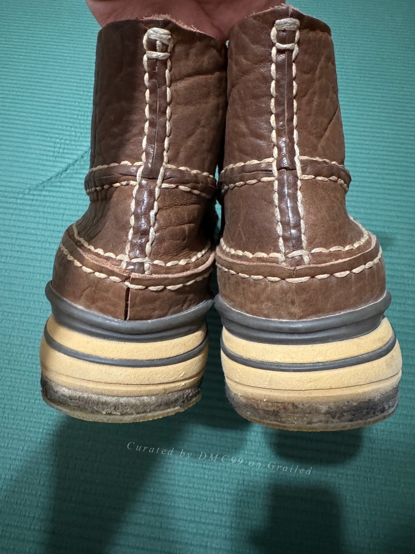 VISVIM 21AW CANOE MOC FOLK Boots