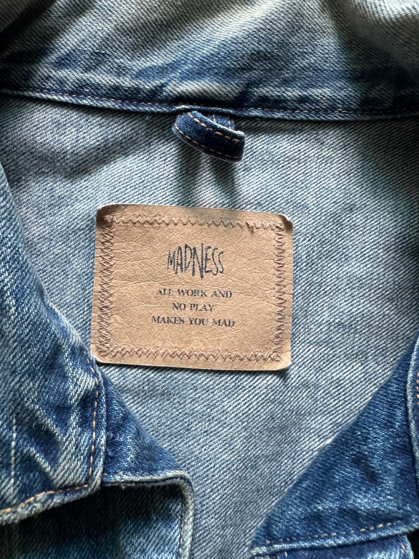 MADNESS 23SS Denim Washed Jacket 2.0