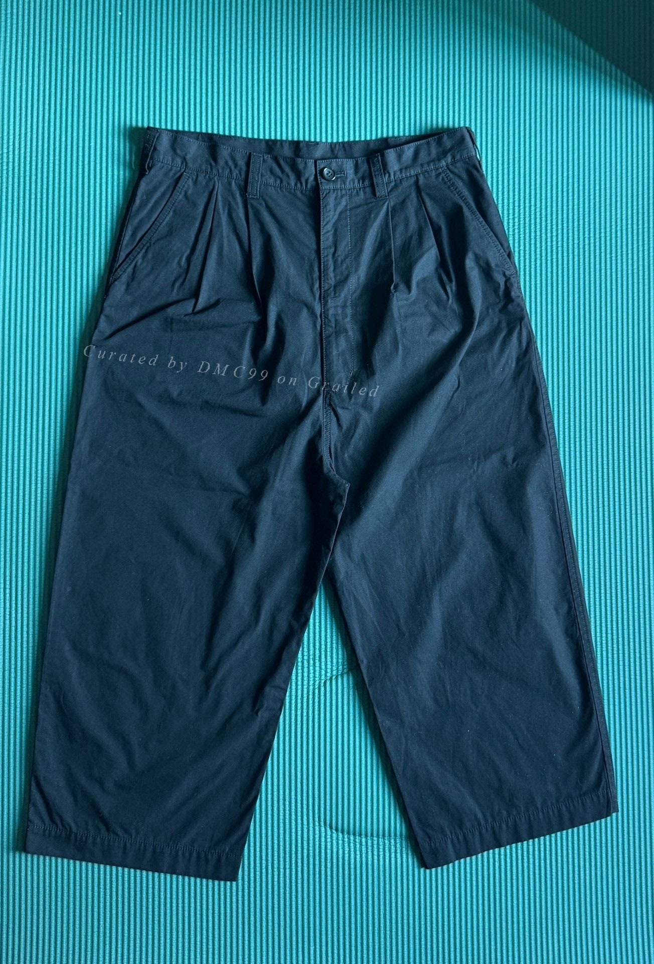 COMME des GARÇONS HOMME Double-Pleated Cropped Pants