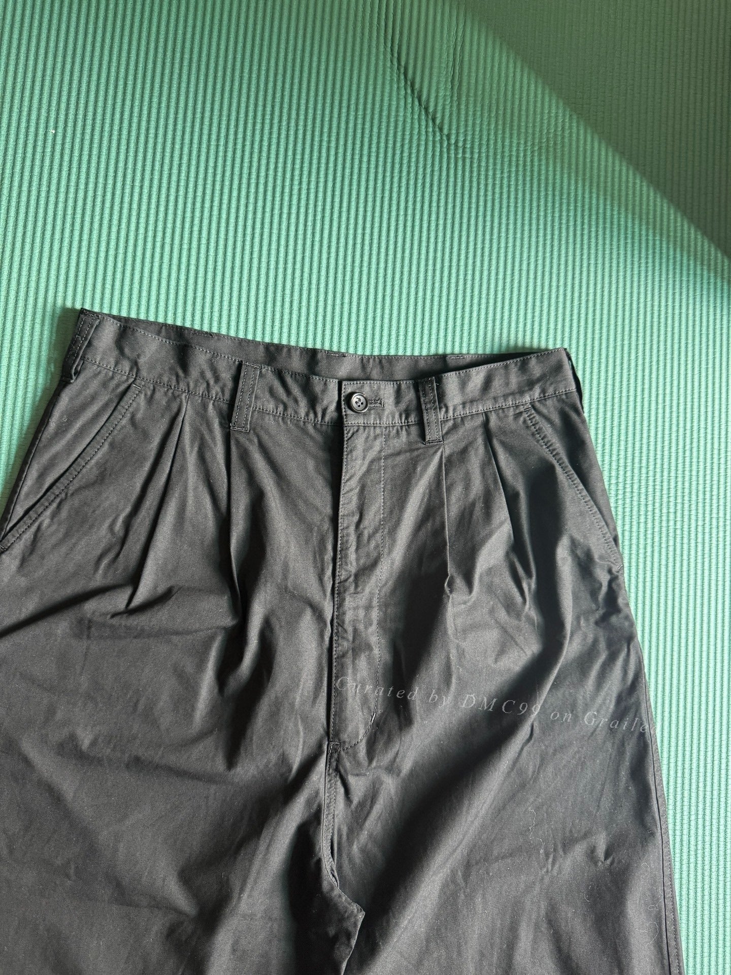 COMME des GARÇONS HOMME Double-Pleated Cropped Pants