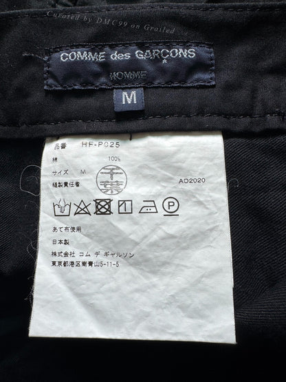 COMME des GARÇONS HOMME Double-Pleated Cropped Pants