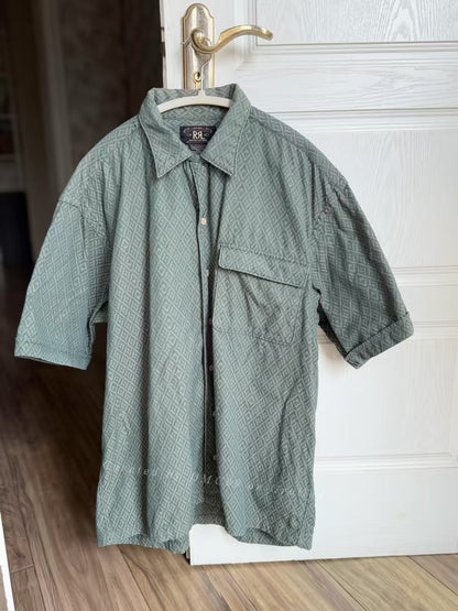 Double RL Vintage RRL Western Short Sleeve Shirt