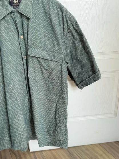 Double RL Vintage RRL Western Short Sleeve Shirt