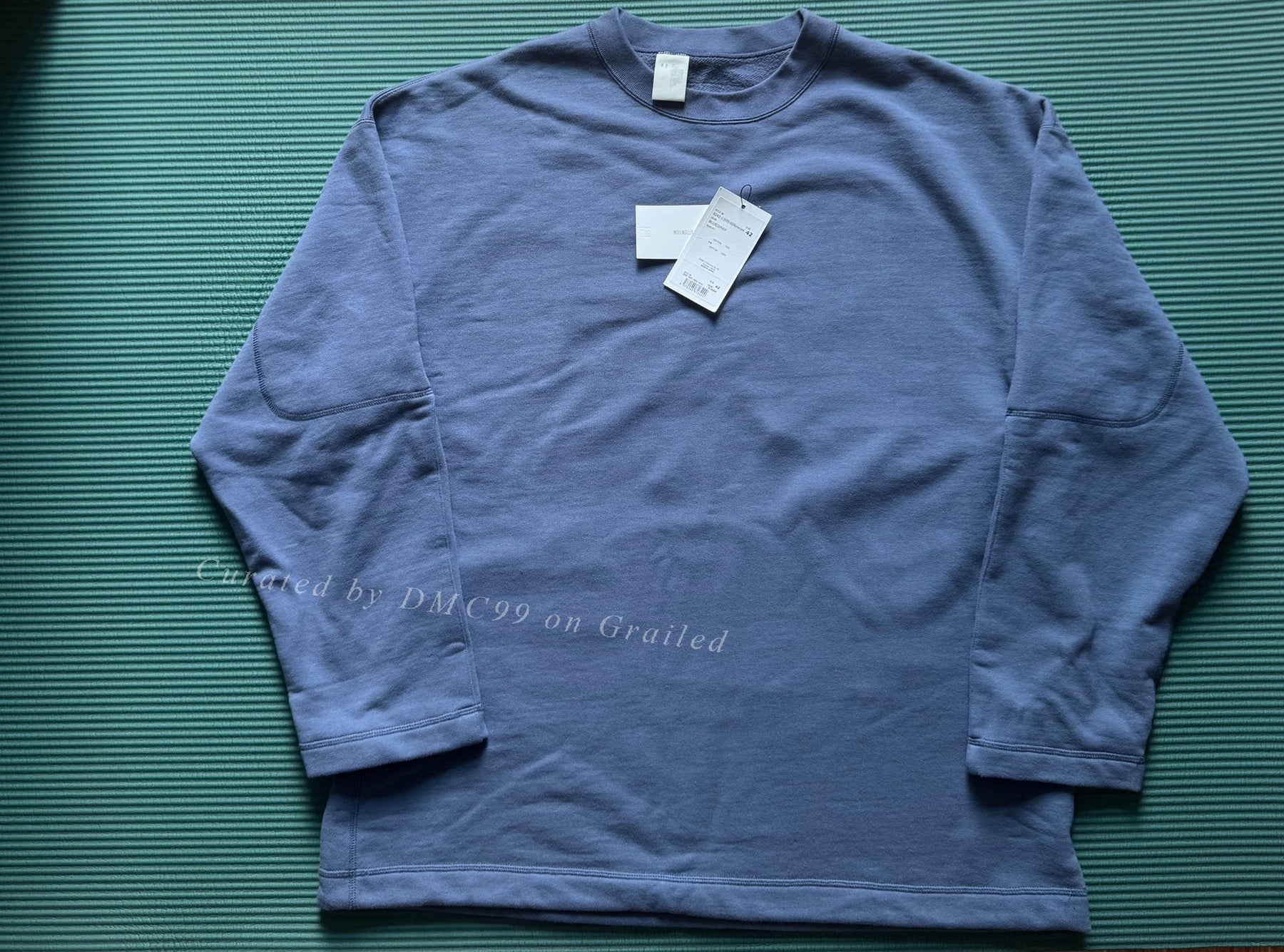 N.HOOLYWOOD 24AW Military Line Fleece Sweatshirt