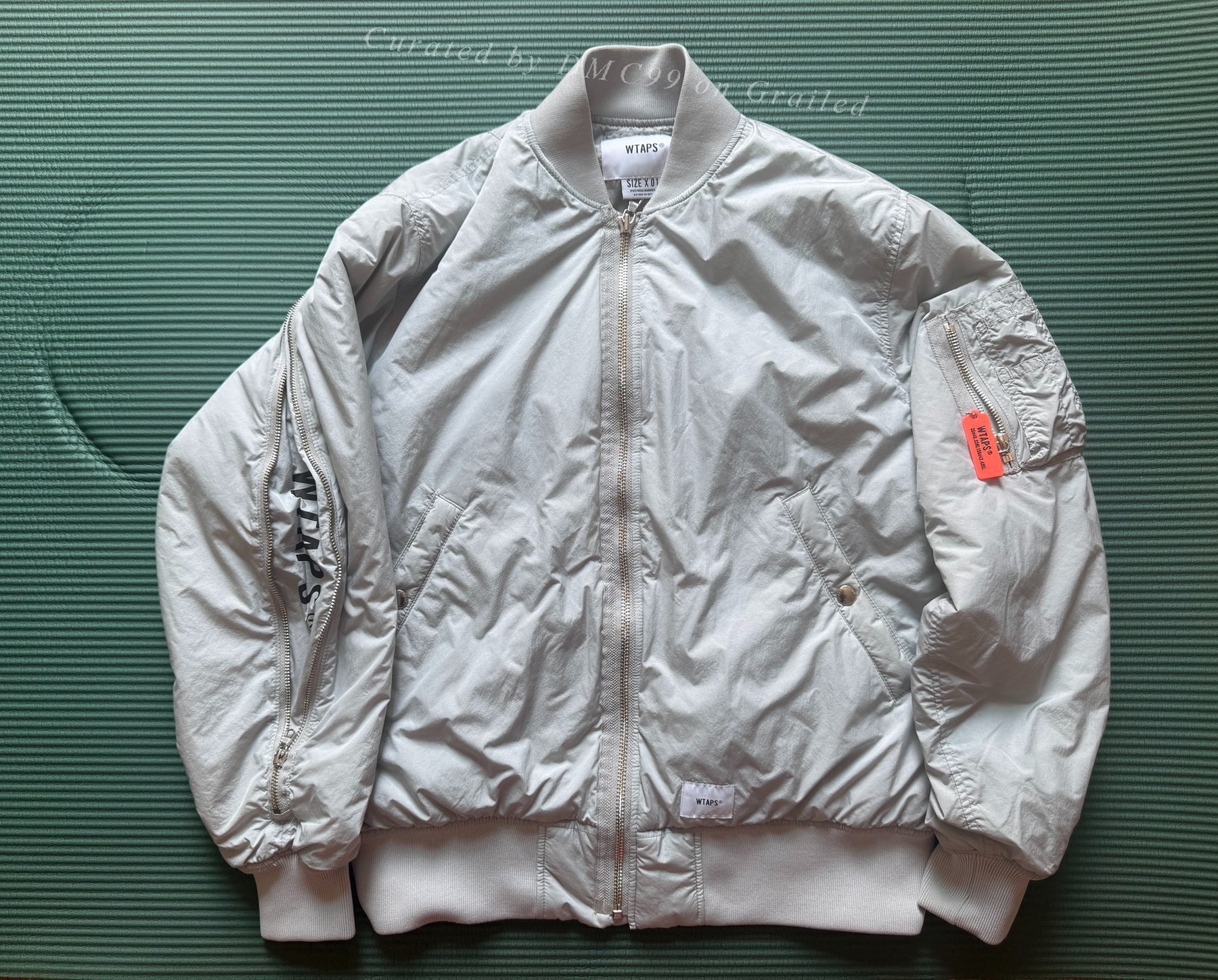 WTAPS 18AW EX37 Nylon Taffeta Pilot Jacket