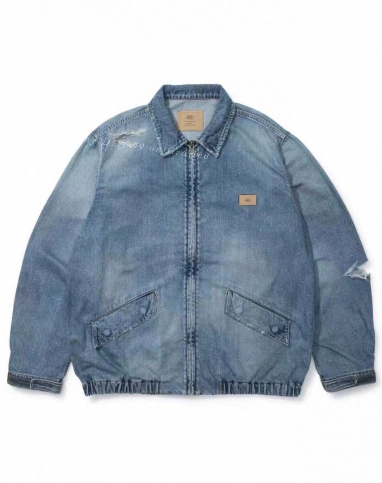 MADNESS 22SS Distressed Denim Jacket