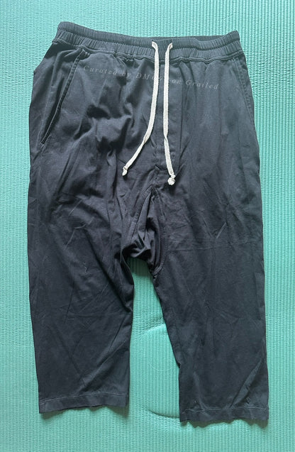 Rick Owens Drop-Crotch Cropped Pants