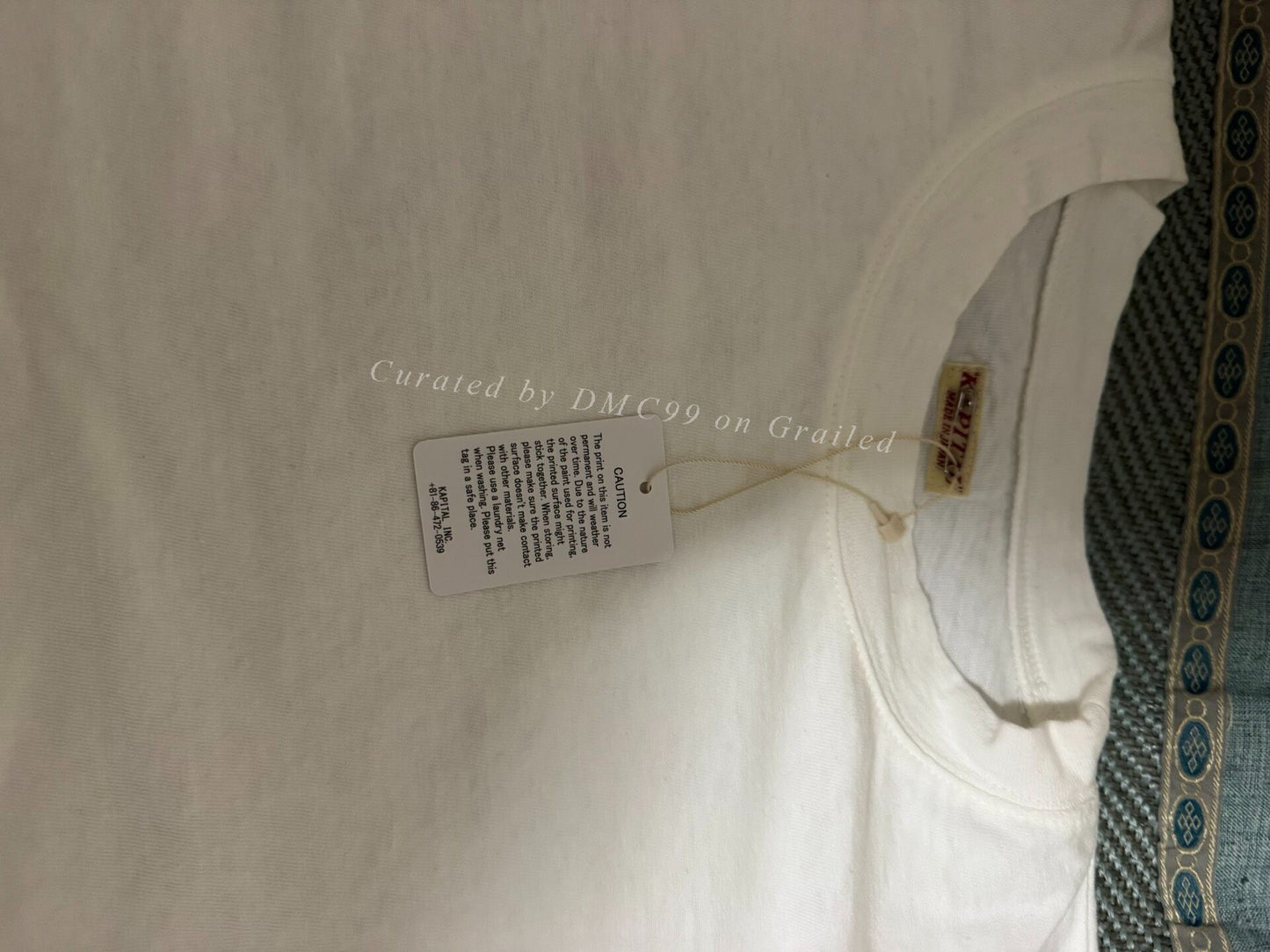 Kapital Oversized Three-Quarter Sleeve T-shirt