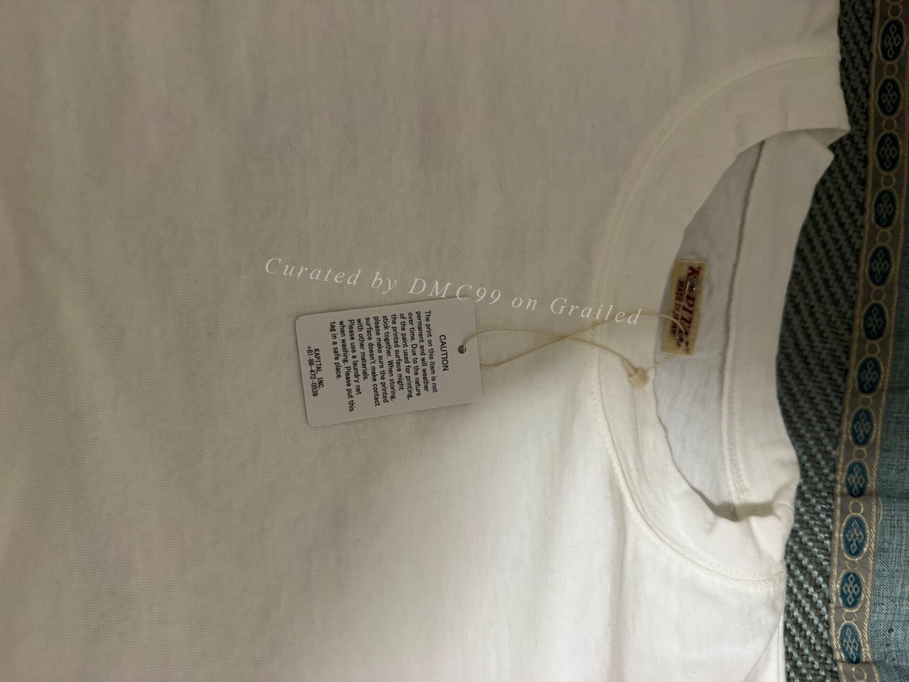 Kapital Oversized Three-Quarter Sleeve T-shirt