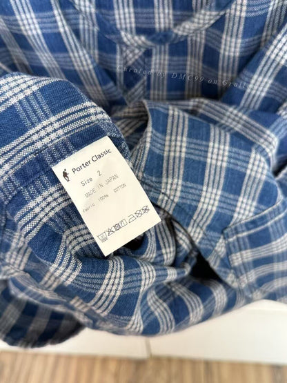 Porter Classic Made in Japan Plaid Vest