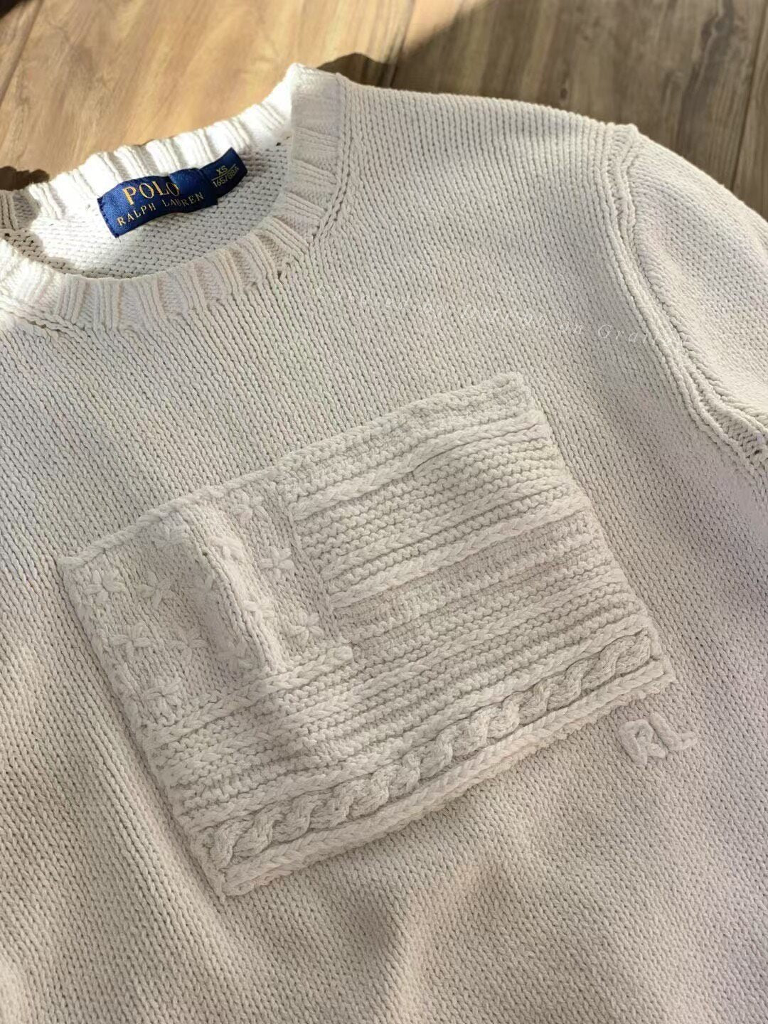 Polo Ralph Lauren White Sweater