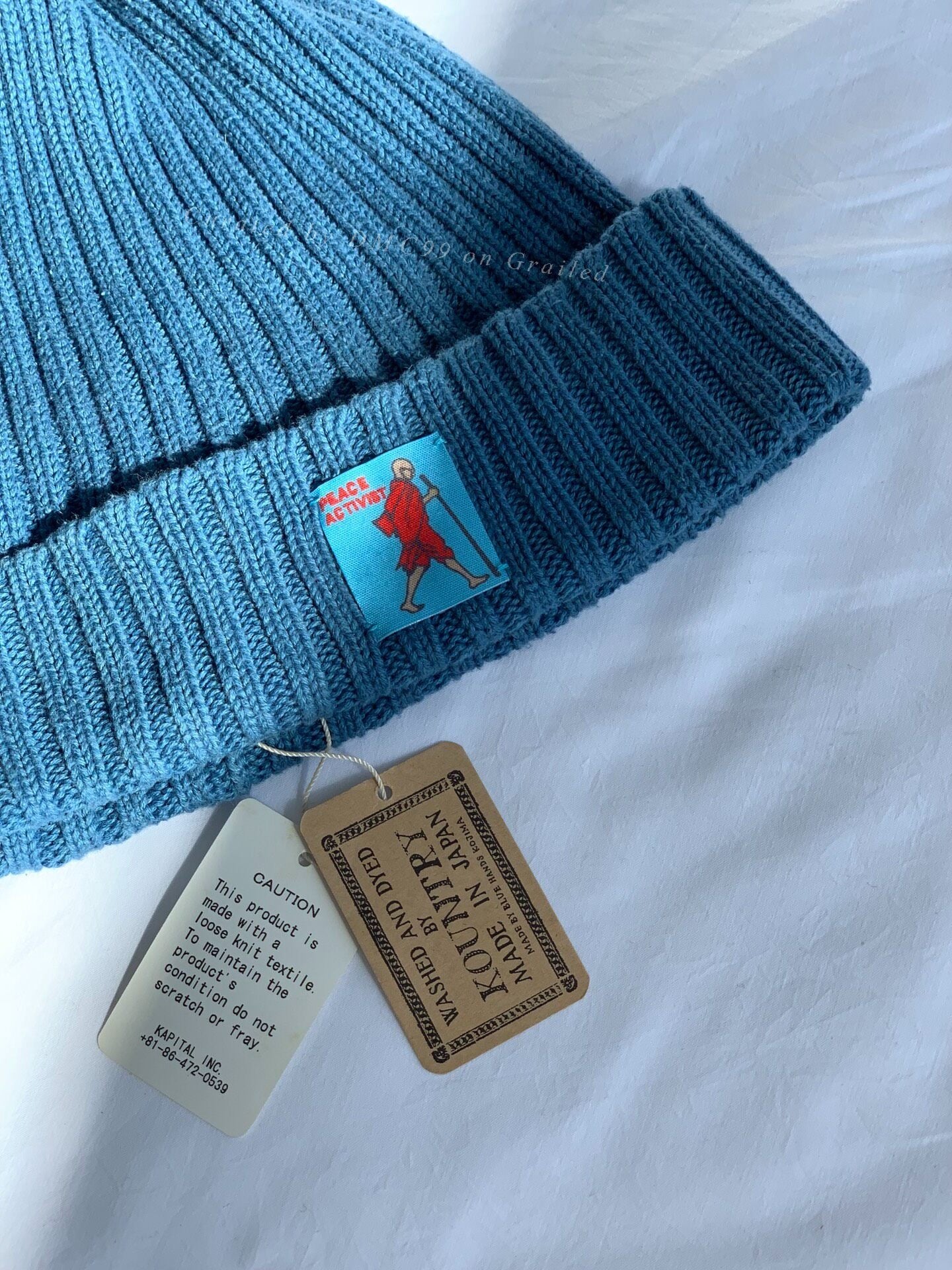 Kapital Color Block Wool Beanie