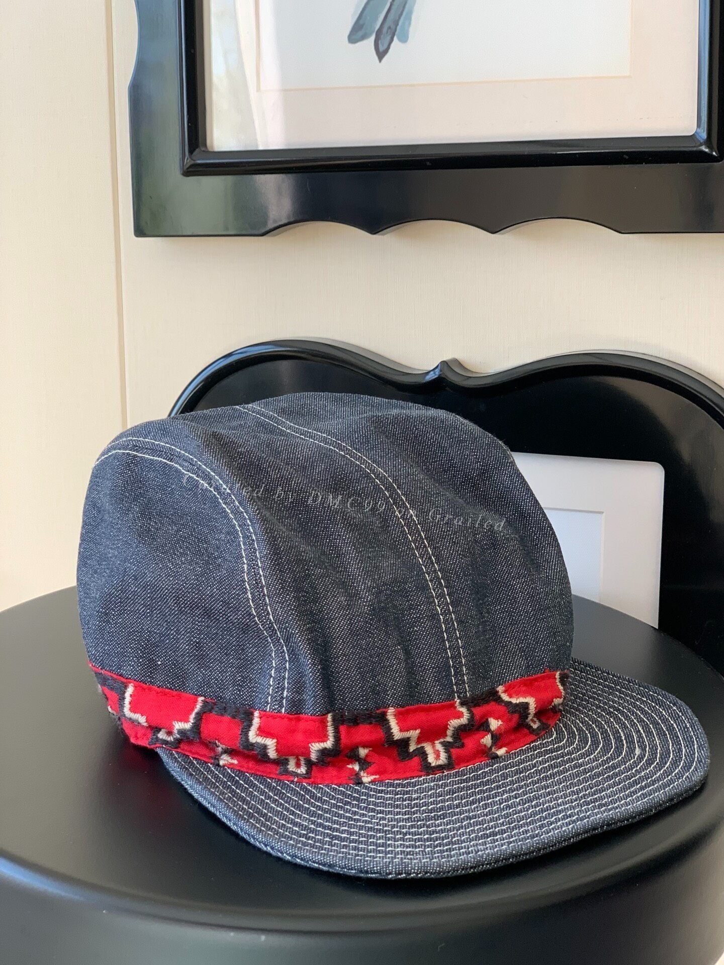 Kapital Denim Newsboy Cap