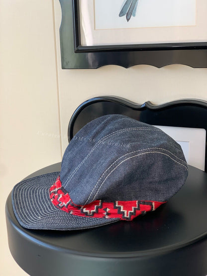 Kapital Denim Newsboy Cap