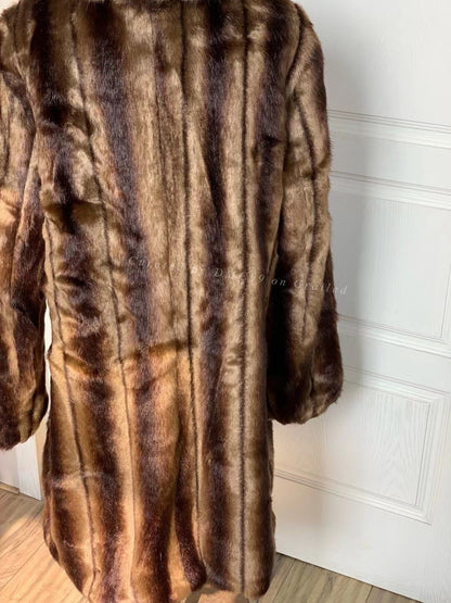 Ralph Lauren Vintage Faux Fur Coat