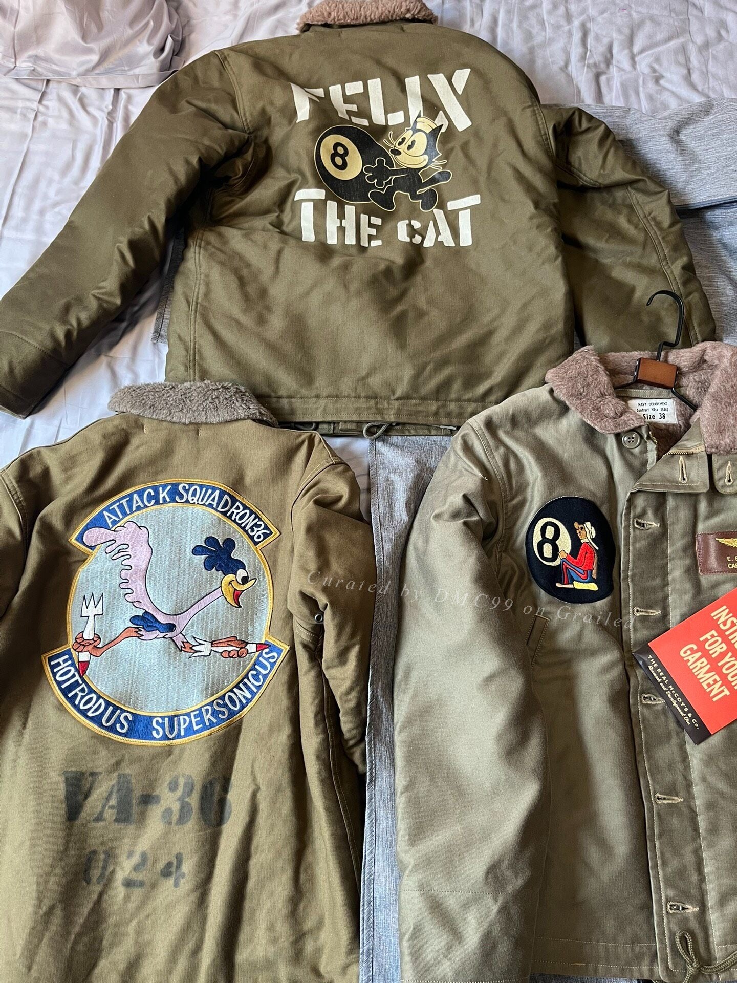 Buzz Ricksons N-1 Embroidered Jacket