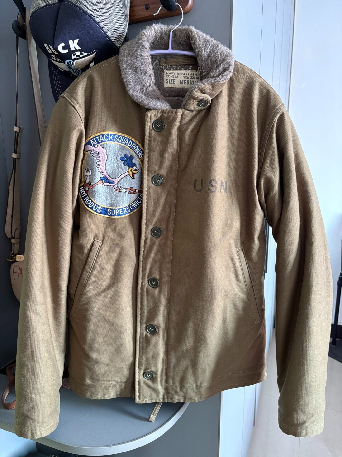 Buzz Ricksons N-1 Embroidered Jacket