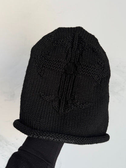 Chrome Hearts Knit Cross Beanie Mask