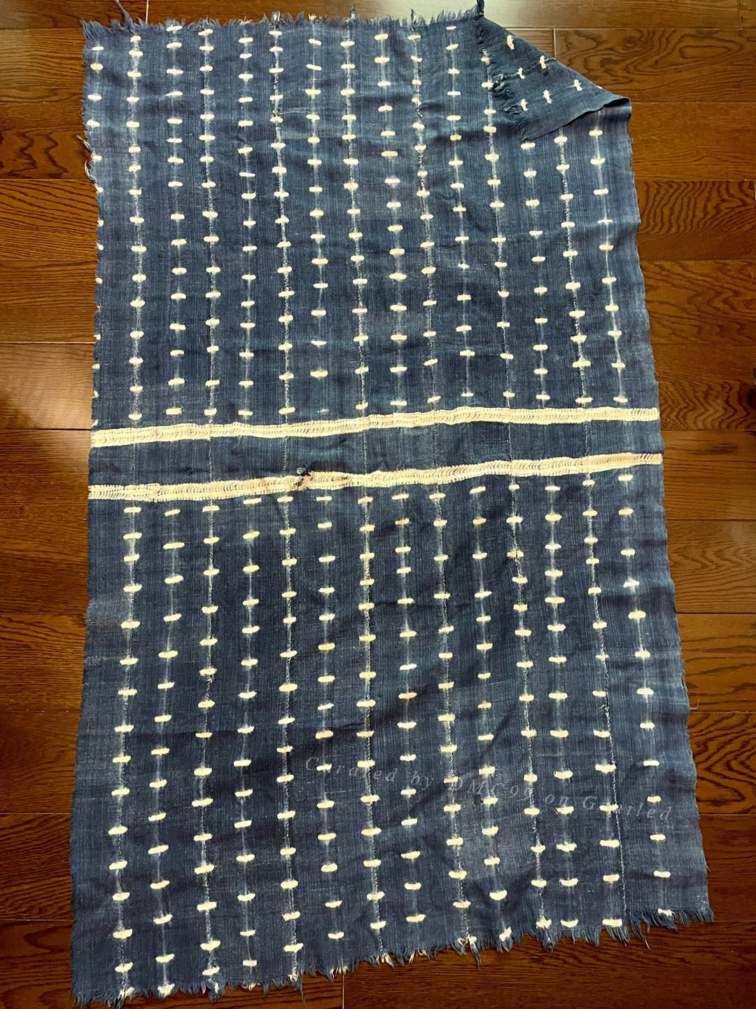 Visvim Indigo Dyed Shawl Scarf