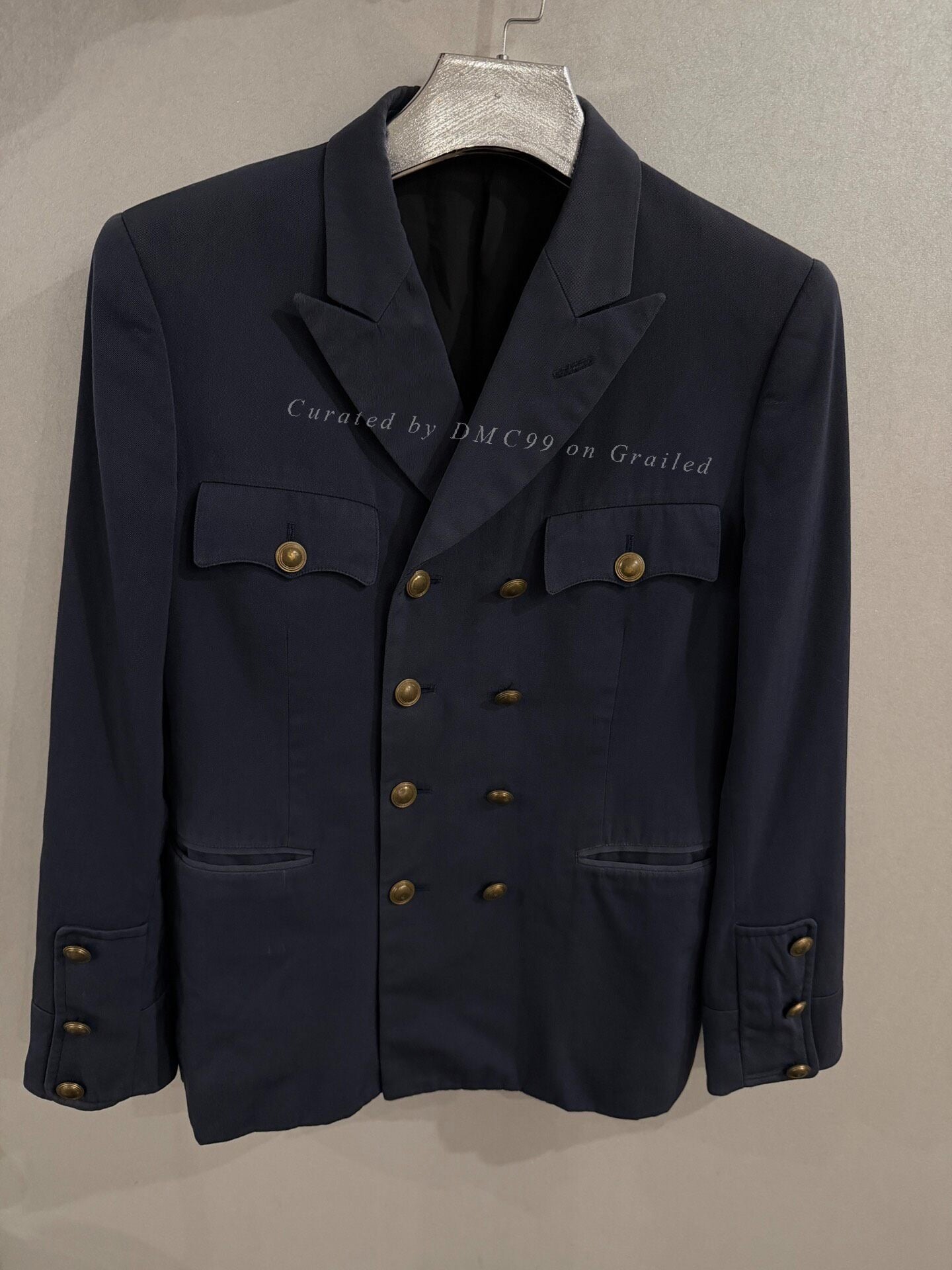 CdG Homme Double-Breasted Suit