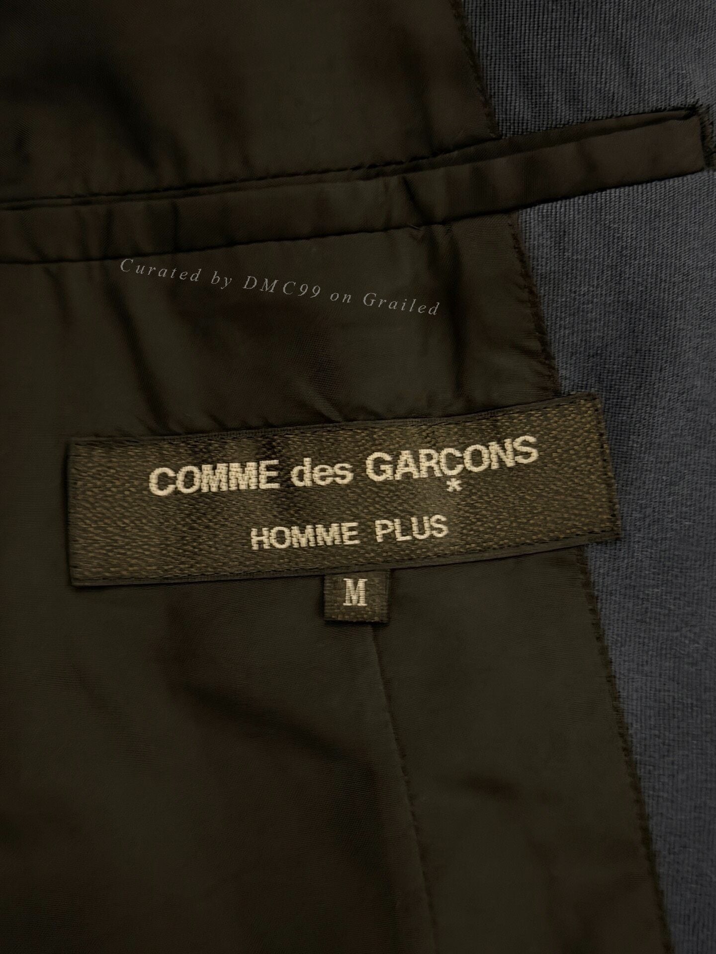 CdG Homme Double-Breasted Suit