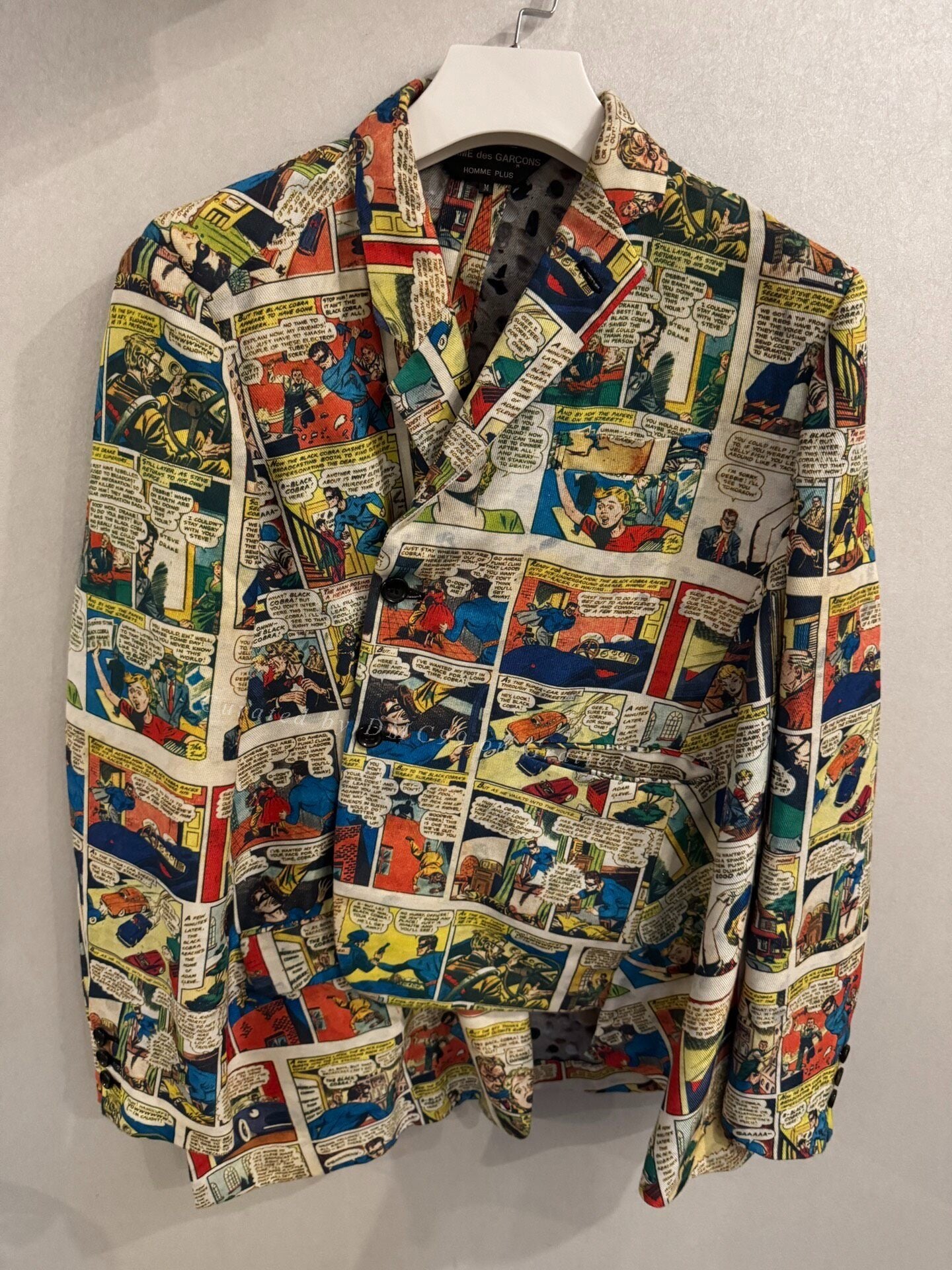 Comme des Garçons 02SS Comic Blazer